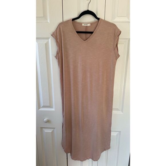 Mod Ref Jovie Blush Maxi T Shirt Dress - Picture 1 of 6